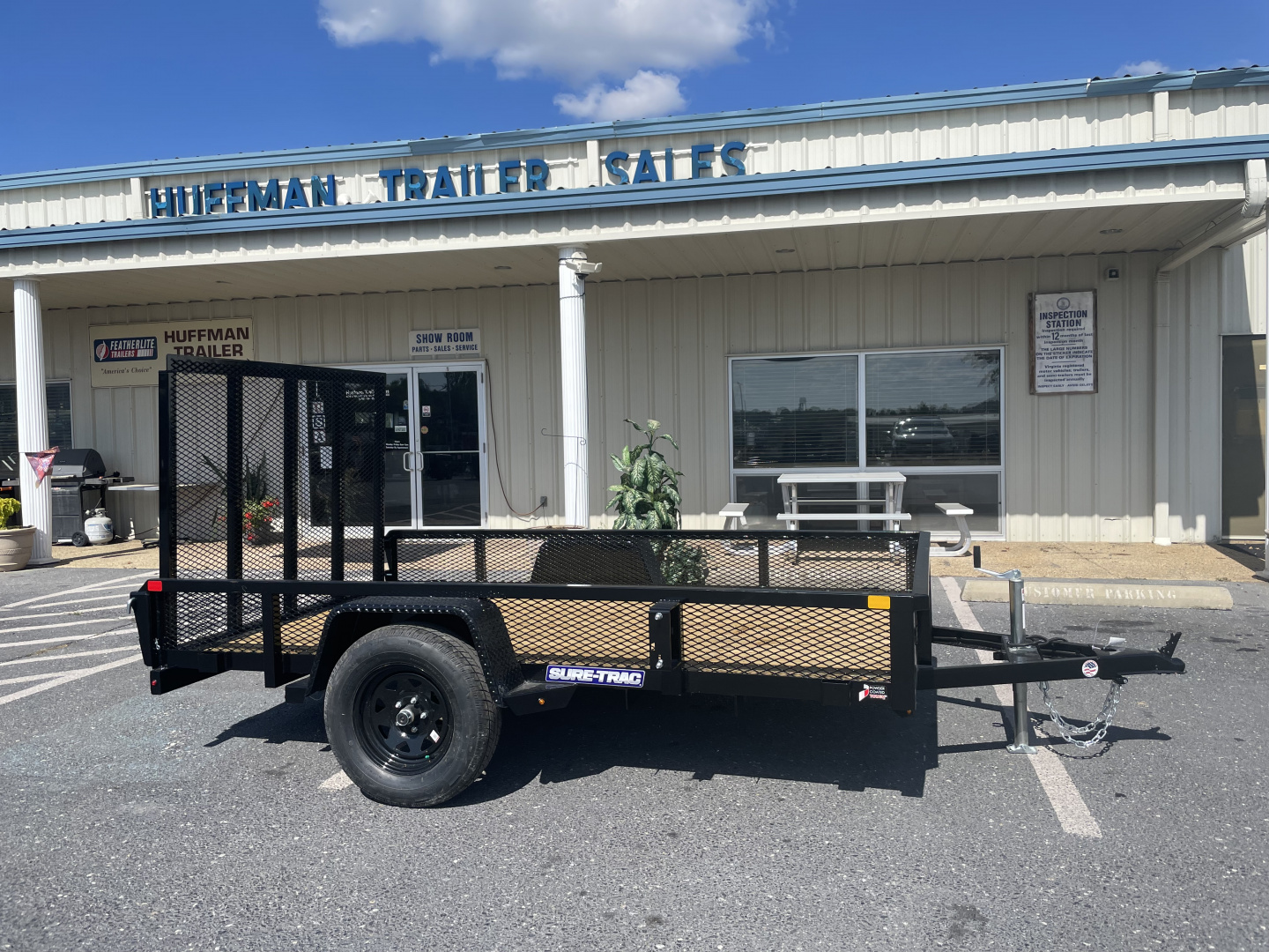 New 2026 Sure-Trac 6X10 12" Mesh Utility Trailer