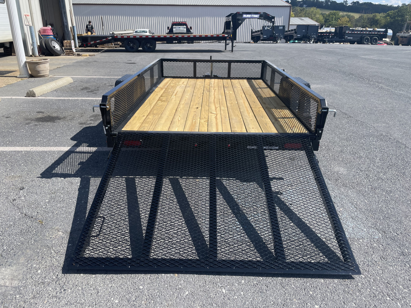 New 2026 Sure-Trac 6X10 12" Mesh Utility Trailer
