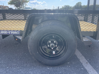 New 2026 Sure-Trac 6X10 12" Mesh Utility Trailer