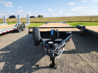 New 2026 Southland Trailers 24′ Tandem Axle Deckover Equipment Trailer – MEGA RAMP Flatbed Trailer