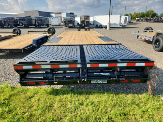 New 2026 Southland Trailers 24′ Tandem Axle Deckover Equipment Trailer – MEGA RAMP Flatbed Trailer