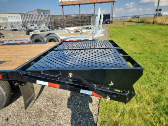 New 2026 Southland Trailers 24′ Tandem Axle Deckover Equipment Trailer – MEGA RAMP Flatbed Trailer