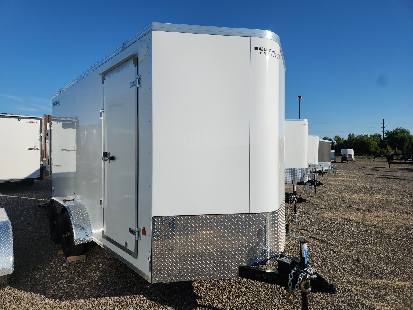 New 2026 Royal Cargo Trailers 7 X 14 +V Cargo / Enclosed Trailer