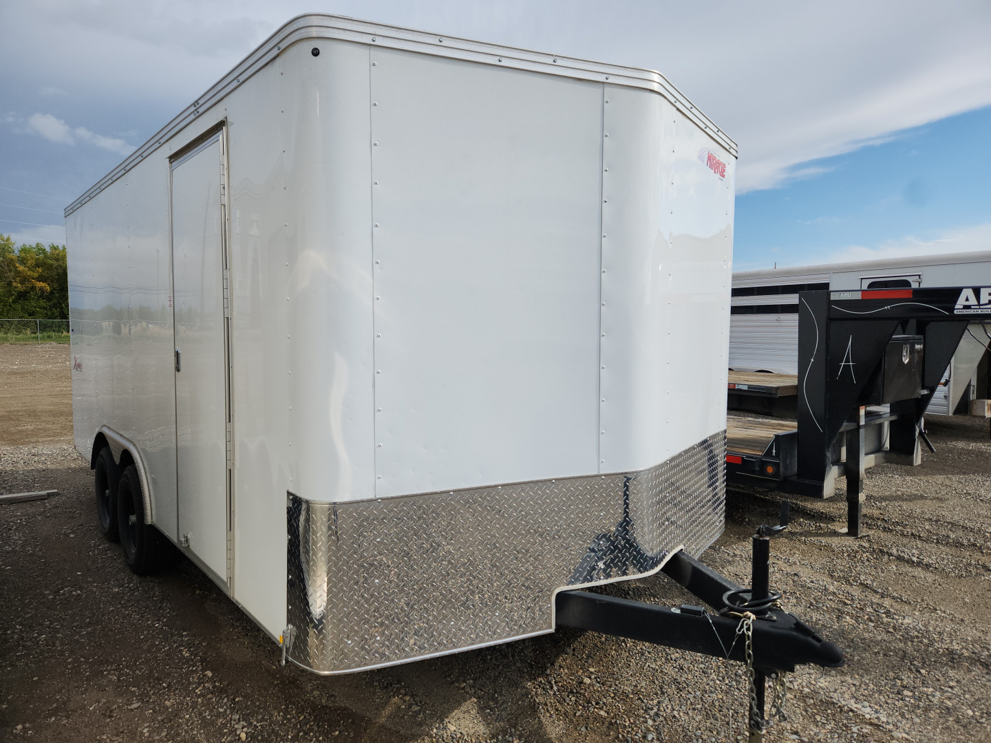 Used 2023 Mirage Trailers 8.5 X 16 WITH 5200# axles Cargo / Enclosed Trailer