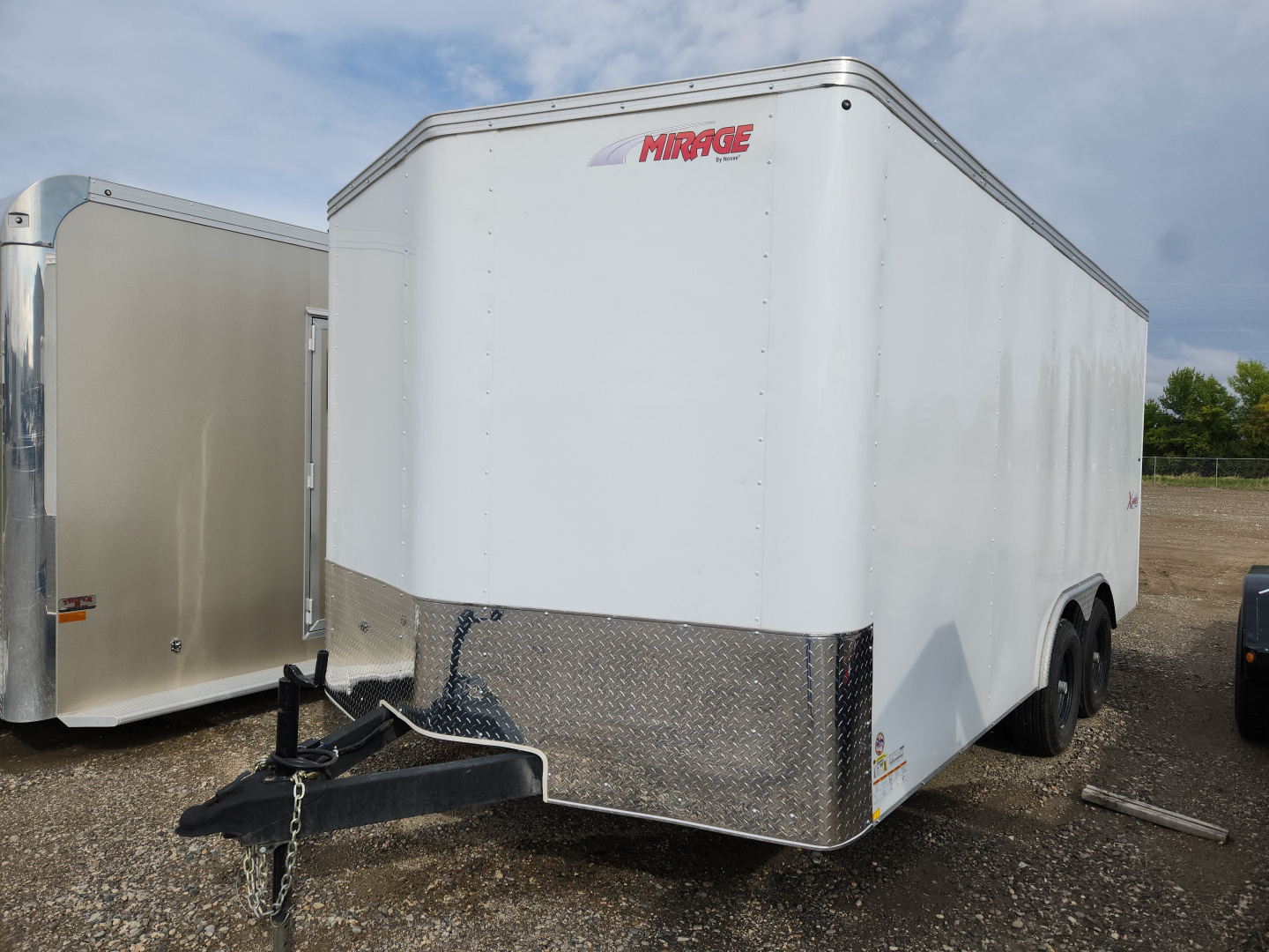 Used 2023 Mirage Trailers 8.5 X 16 WITH 5200# axles Cargo / Enclosed Trailer