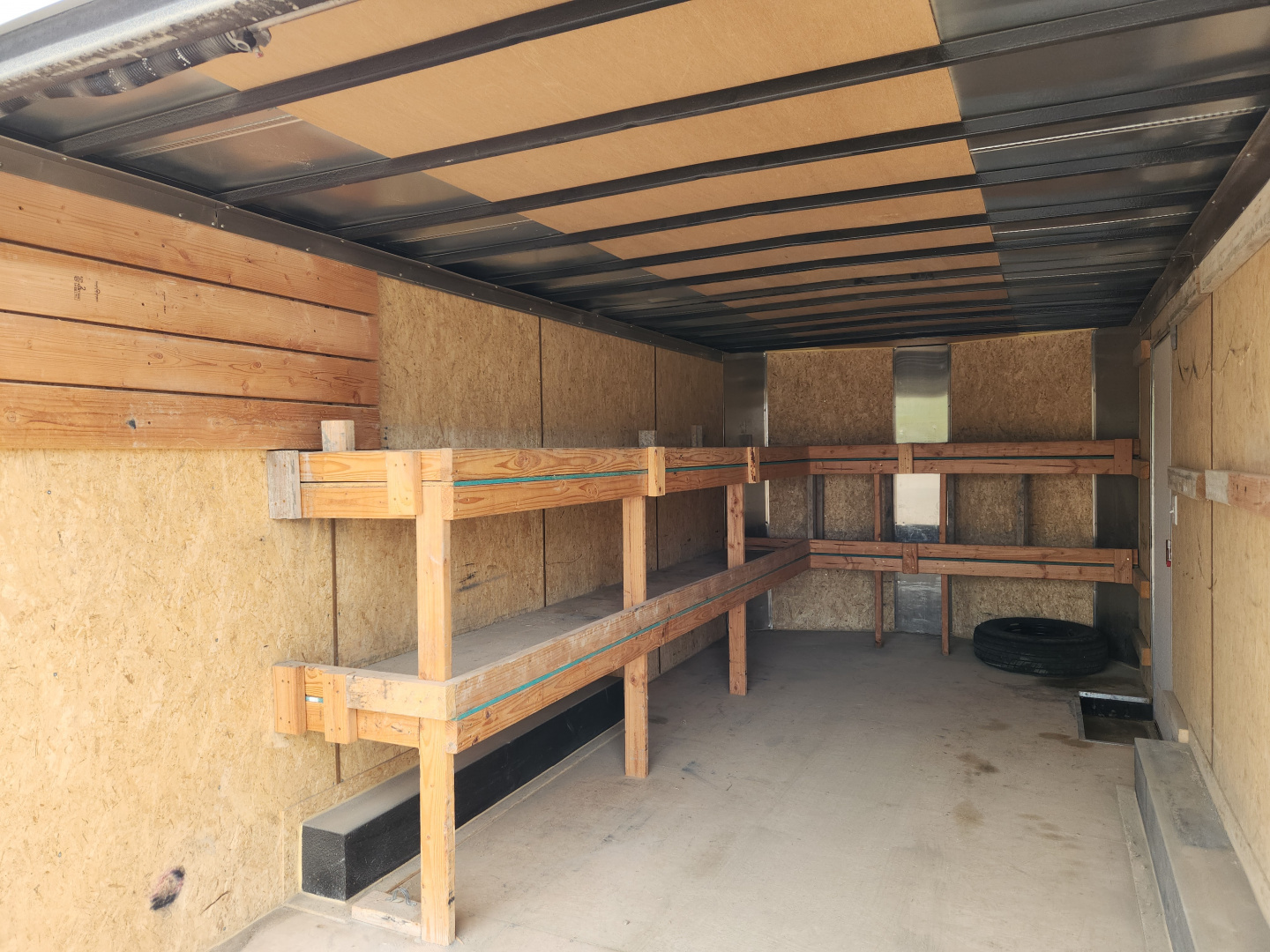 Used 2023 Mirage Trailers 8.5 X 16 WITH 5200# axles Cargo / Enclosed Trailer