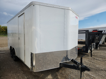 Used 2023 Mirage Trailers 8.5 X 16 WITH 5200# axles Cargo / Enclosed Trailer