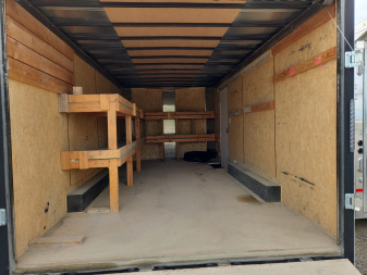 Used 2023 Mirage Trailers 8.5 X 16 WITH 5200# axles Cargo / Enclosed Trailer