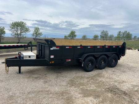 New 2026 Canada Trailers 16 ft Triple Axle Dump Trailer Dump Trailer