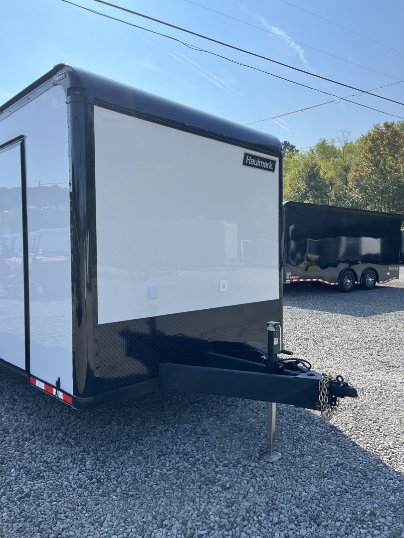 New 2026 Haulmark 28 EDGE Race Trailer - Turbo Package - 14K GVWR - Premium Escape Door
