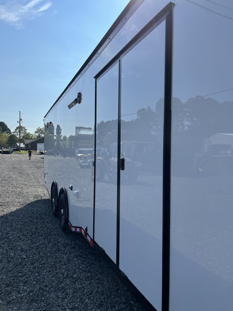 New 2026 Haulmark 28 EDGE Race Trailer - Turbo Package - 14K GVWR - Premium Escape Door