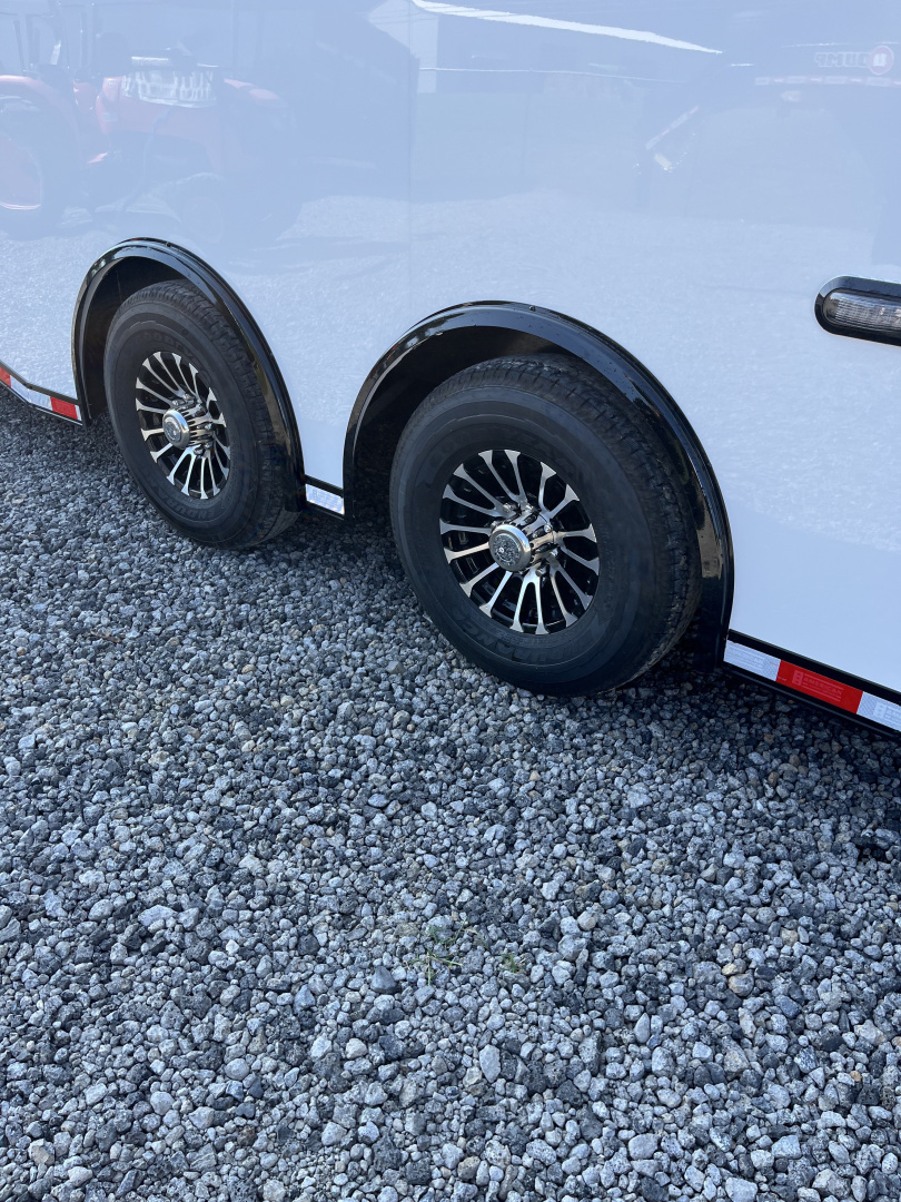 New 2026 Haulmark 28 EDGE Race Trailer - Turbo Package - 14K GVWR - Premium Escape Door