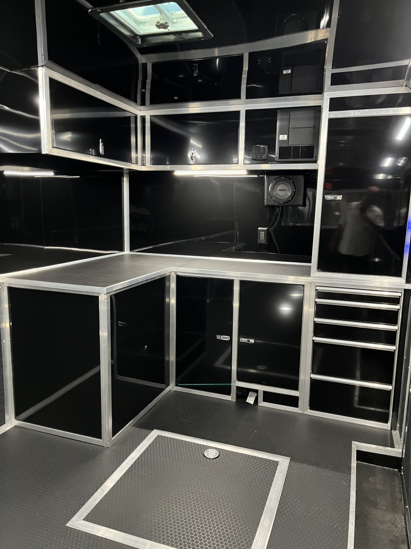 New 2026 Haulmark 28 EDGE Race Trailer - Turbo Package - 14K GVWR - Premium Escape Door