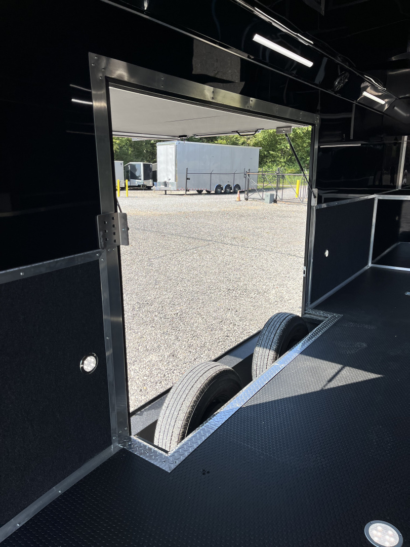 New 2026 Haulmark 28 EDGE Race Trailer - Turbo Package - 14K GVWR - Premium Escape Door