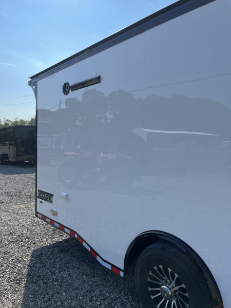 New 2026 Haulmark 28 EDGE Race Trailer - Turbo Package - 14K GVWR - Premium Escape Door