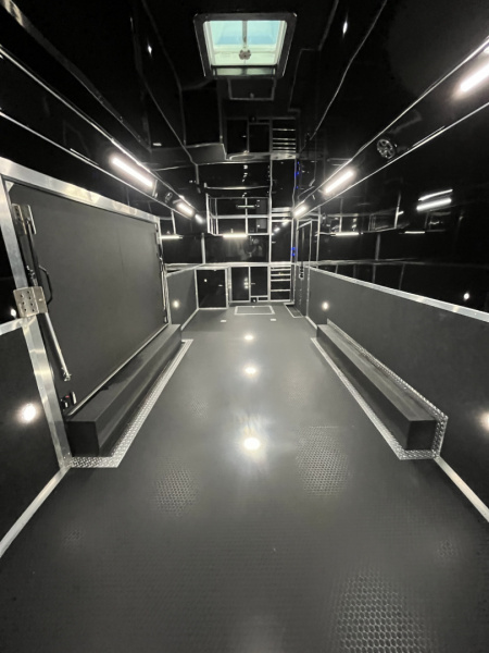 New 2026 Haulmark 28 EDGE Race Trailer - Turbo Package - 14K GVWR - Premium Escape Door