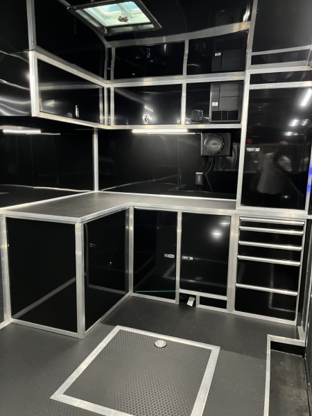 New 2026 Haulmark 28 EDGE Race Trailer - Turbo Package - 14K GVWR - Premium Escape Door