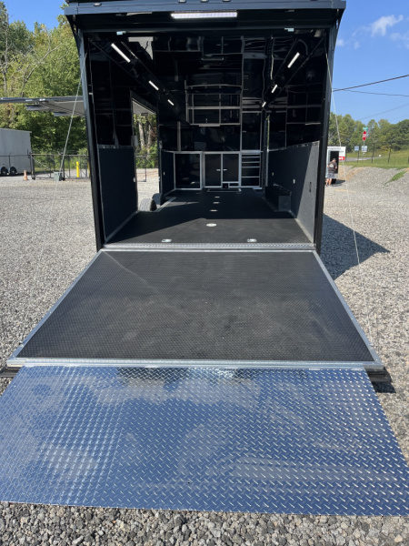 New 2026 Haulmark 28 EDGE Race Trailer - Turbo Package - 14K GVWR - Premium Escape Door