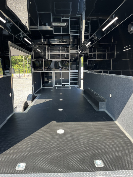 New 2026 Haulmark 28 EDGE Race Trailer - Turbo Package - 14K GVWR - Premium Escape Door