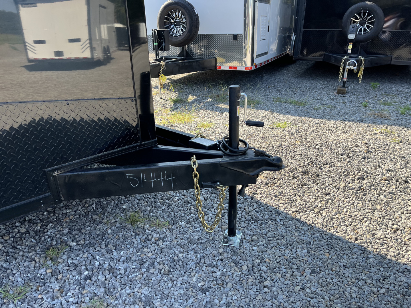 New 2026 Spartan 7X16 Enclosed Trailer, 7K GVWR, Preferred Package, Polycor, Blackout