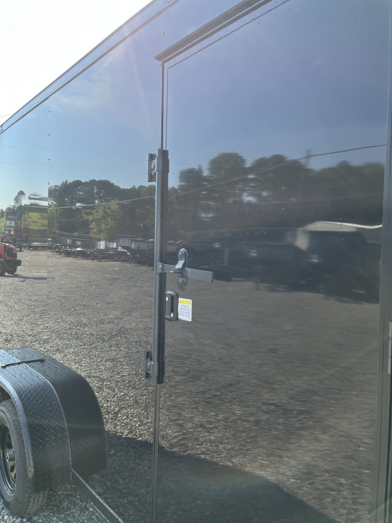 New 2026 Spartan 7X16 Enclosed Trailer, 7K GVWR, Preferred Package, Polycor, Blackout