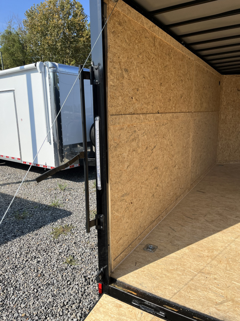 New 2026 Spartan 7X16 Enclosed Trailer, 7K GVWR, Preferred Package, Polycor, Blackout