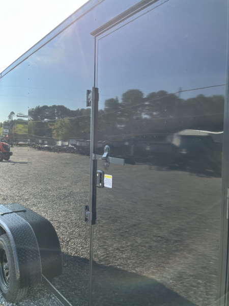 New 2026 Spartan 7X16 Enclosed Trailer, 7K GVWR, Preferred Package, Polycor, Blackout