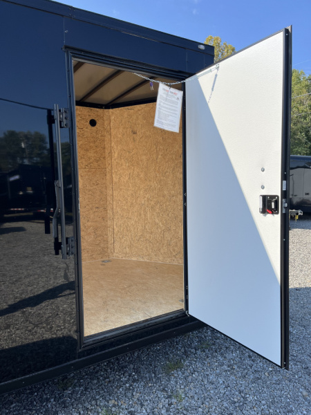 New 2026 Spartan 7X16 Enclosed Trailer, 7K GVWR, Preferred Package, Polycor, Blackout