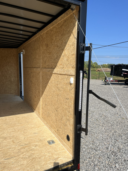 New 2026 Spartan 7X16 Enclosed Trailer, 7K GVWR, Preferred Package, Polycor, Blackout