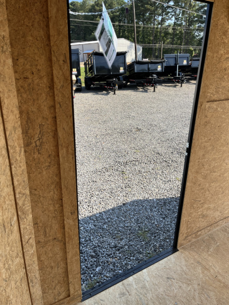 New 2026 Spartan 7X16 Enclosed Trailer, 7K GVWR, Preferred Package, Polycor, Blackout