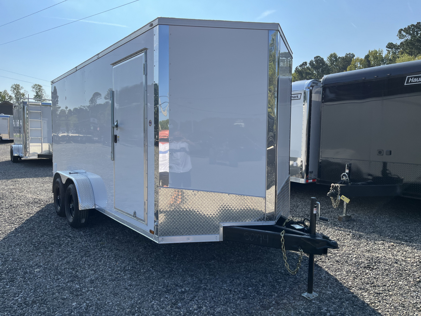 New 2026 Spartan 7X16 Enclosed Trailer, 10K GVWR, Preferred Package, PolyCor, StableDeck, 7' Interior