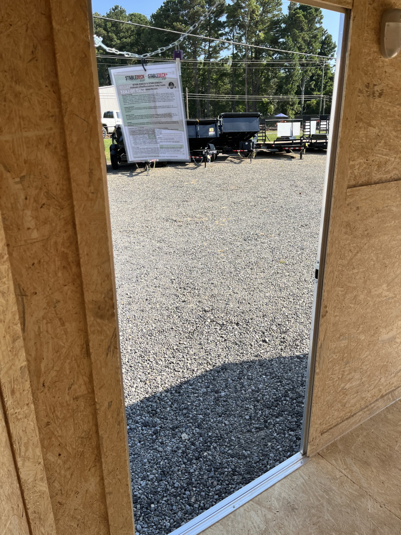 New 2026 Spartan 7X16 Enclosed Trailer, 10K GVWR, Preferred Package, PolyCor, StableDeck, 7' Interior