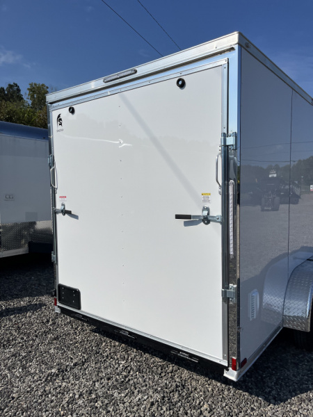 New 2026 Spartan 7X16 Enclosed Trailer, 10K GVWR, Preferred Package, PolyCor, StableDeck, 7' Interior
