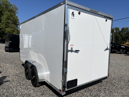 New 2026 Spartan 7X16 Enclosed Trailer, 10K GVWR, Preferred Package, PolyCor, StableDeck, 7' Interior