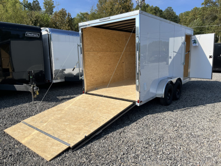 New 2026 Spartan 7X16 Enclosed Trailer, 10K GVWR, Preferred Package, PolyCor, StableDeck, 7' Interior