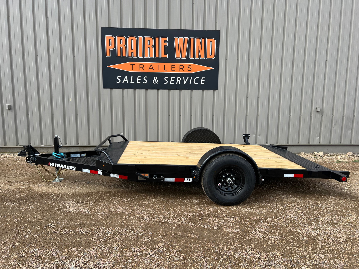 New 2026 PJ Trailers 13' T1 Tiltbed Equipment Tilt Trailer