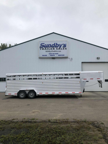 Used 2012 Exiss Stock Trailer