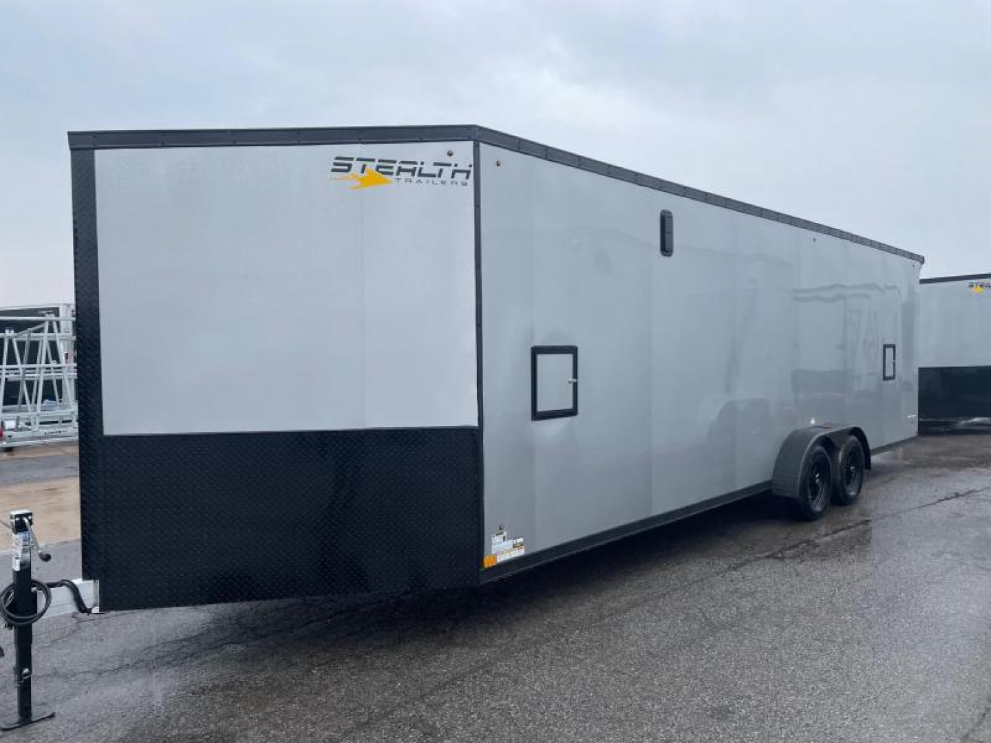 New 2023 Stealth Trailers 7x31 (26+V) Snowmobile Trailer