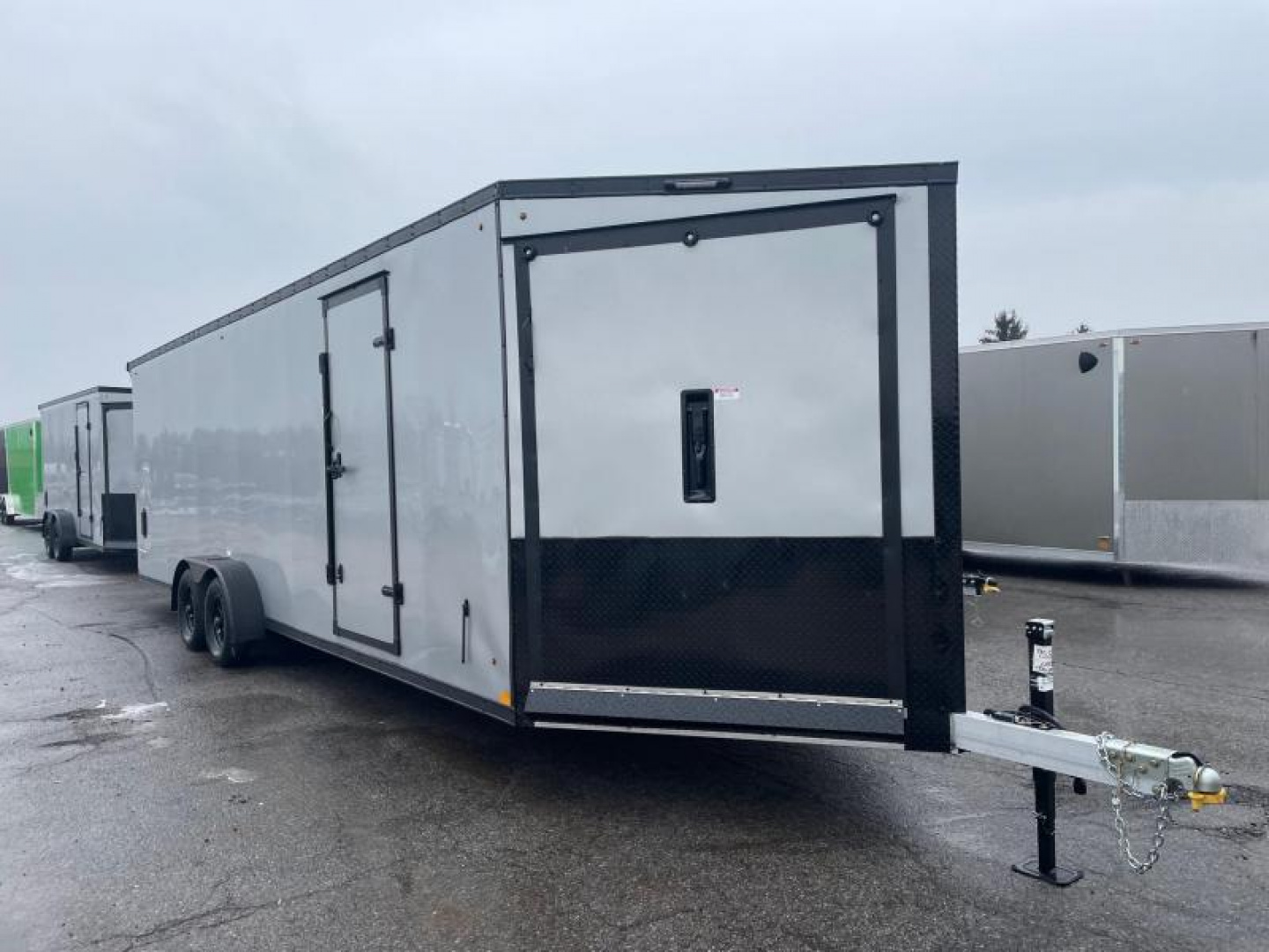 New 2023 Stealth Trailers 7x31 (26+V) Snowmobile Trailer