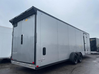 New 2023 Stealth Trailers 7x31 (26+V) Snowmobile Trailer