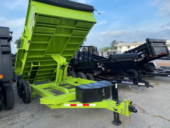 New 2022 Midsota 7x14 15.4k Dump Trailer