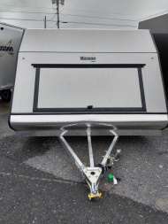 New 2024 Mission 101X13 3K Snowmobile Trailer