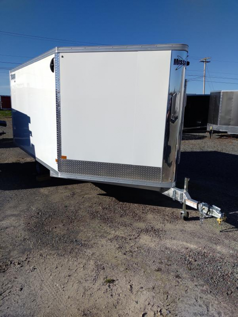 New 2024 Mission 8.5X12 3K Snowmobile Trailer