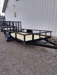 New 2024 Holmes 6.10X14 5K Utility Trailer
