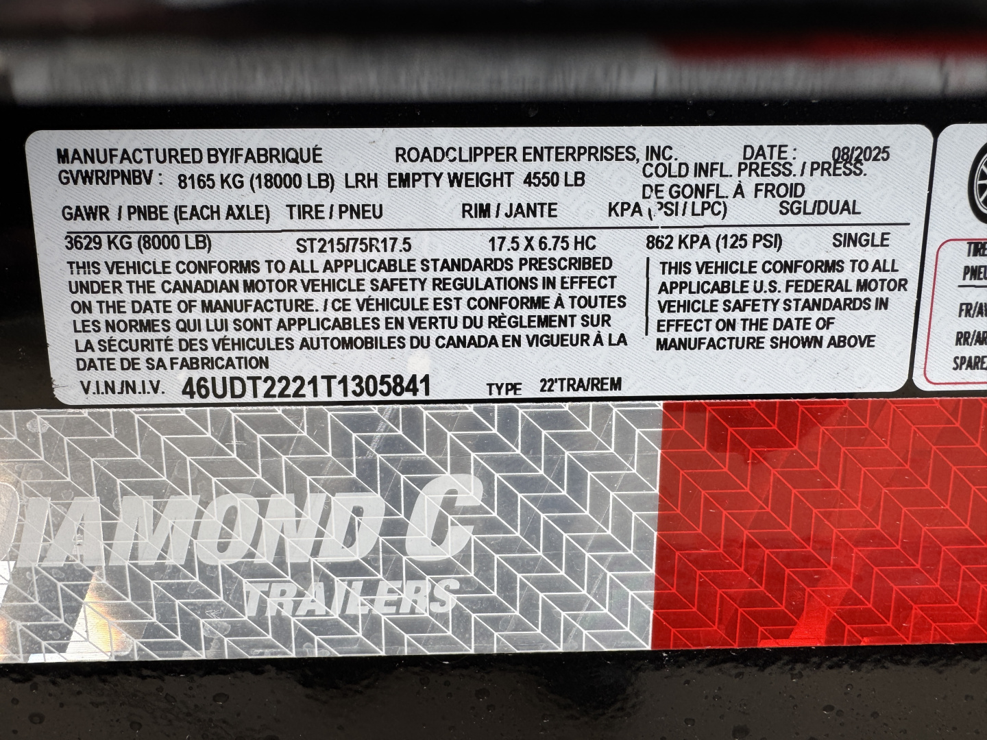 New 2026 Diamond C Trailers HDT208 Tilt Trailer