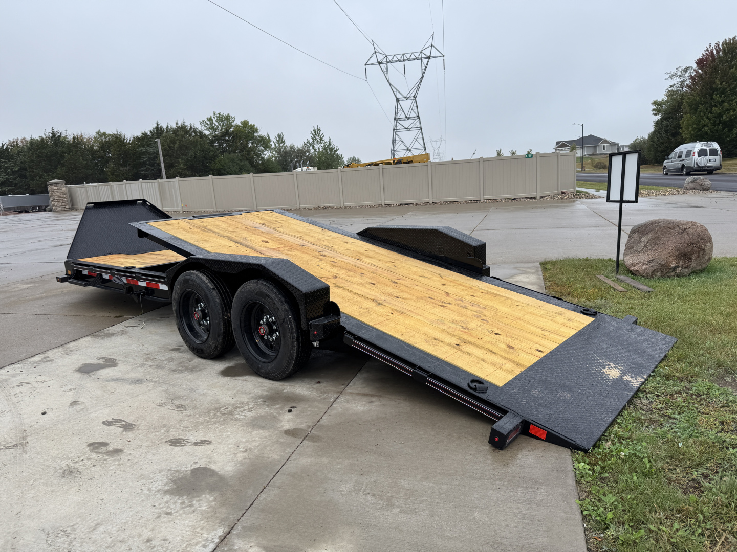 New 2026 Diamond C Trailers HDT208 Tilt Trailer