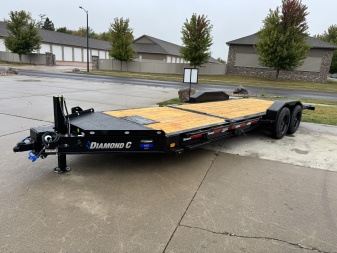 New 2026 Diamond C Trailers HDT208 Tilt Trailer