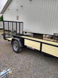 New 2024 Holmes 6.4X12 5K Utility Trailer