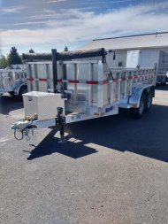 New 2024 Mission 7X14 12K Dump Trailer