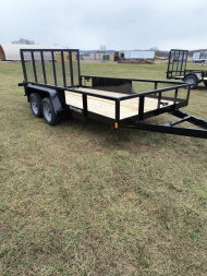 New 2025 Holmes 6.10X14 7K Utility Trailer
